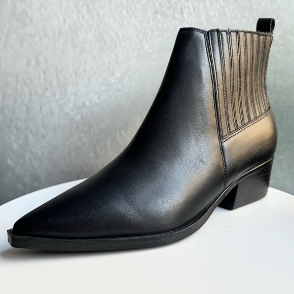 🌸MARC FISHER🌸 Yarita Pointed Toe Bootie Black Size: 5.5 - Picture 5 of 12